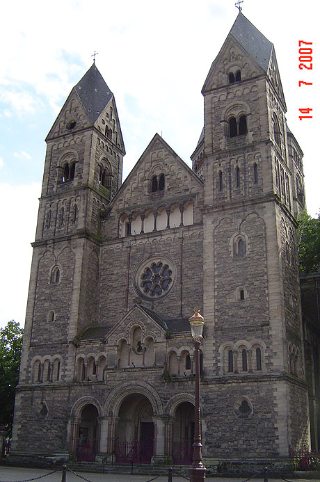 Alte kirche in metz foto