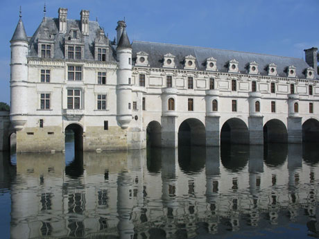 Chenonceau castle france photo