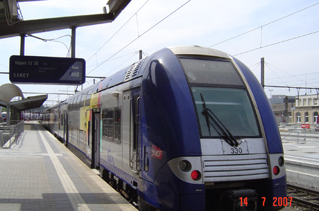 Loraine trains to metz city photo