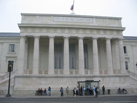 Palais de justice metz france photo