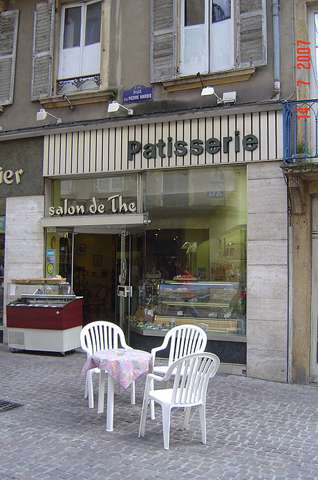 Patisserie and salon du the rue pierre hardie metz photo