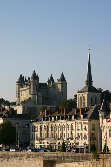 Saumur castle france photo