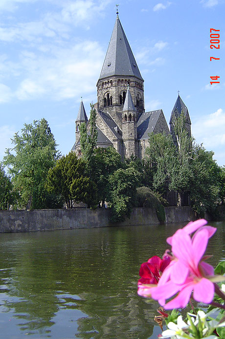 St pierre aux nonnains church in metz photo