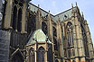 Metz St Etienne Cathedral Side View