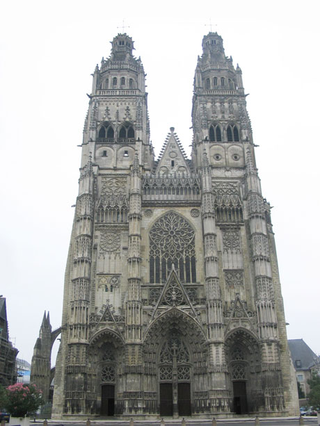 Tours cathedral france photo
